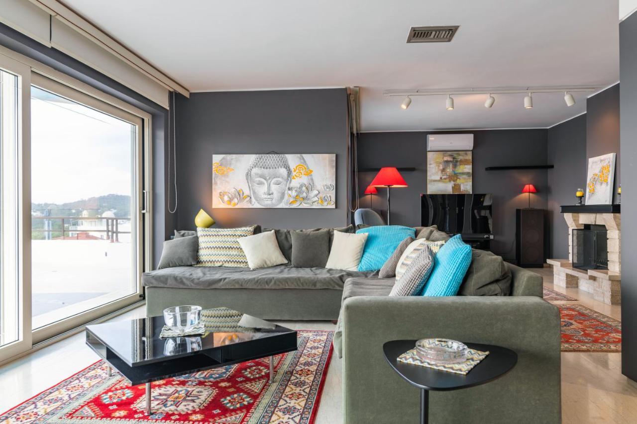 Sunlight House - Palatial Fully Equipped Apartment Near The Sea Афіни Екстер'єр фото
